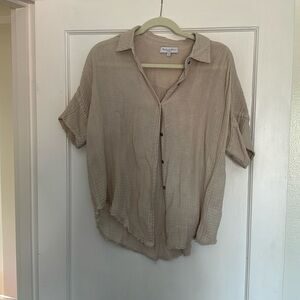 Michael Stars gauze shirt